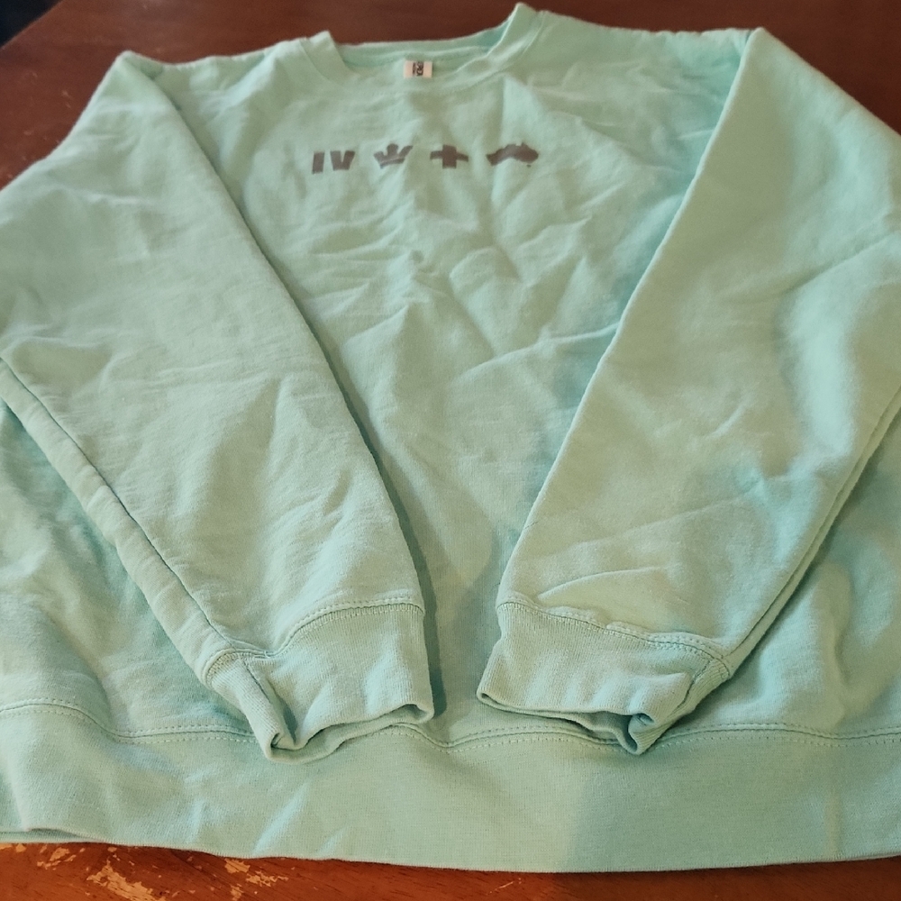 For King & Country Mint Green Sweatshirt